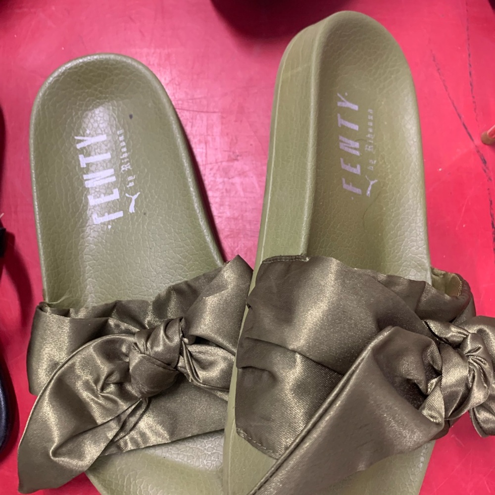 Women's Fenty Olive Slide Sandals